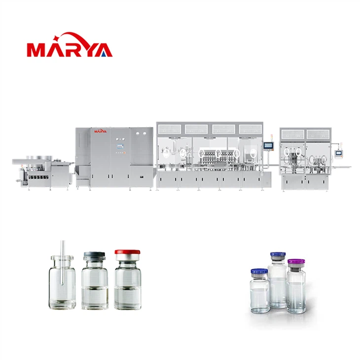 Hetteglassfyllingsmaskin